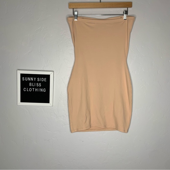 Assets By Spanx Body Shaping Strapless Slip Dress Size Extra Large - Picture 4 of 9